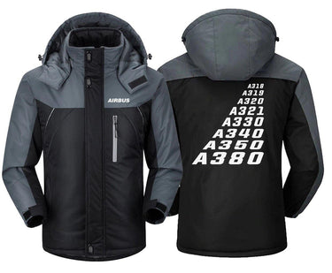 AIRBUS FAMILY DESIGNED WINDBREAKER THE AV8R